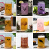 Mix And Match 16 oz Beer Can Glass Beer Glasses - Choose 4 Unique Designs With Original Prints