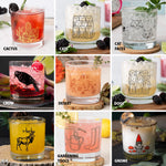 Mix and Match Rocks Set of 2 - 11oz Rocks Glasses - Counter Couture