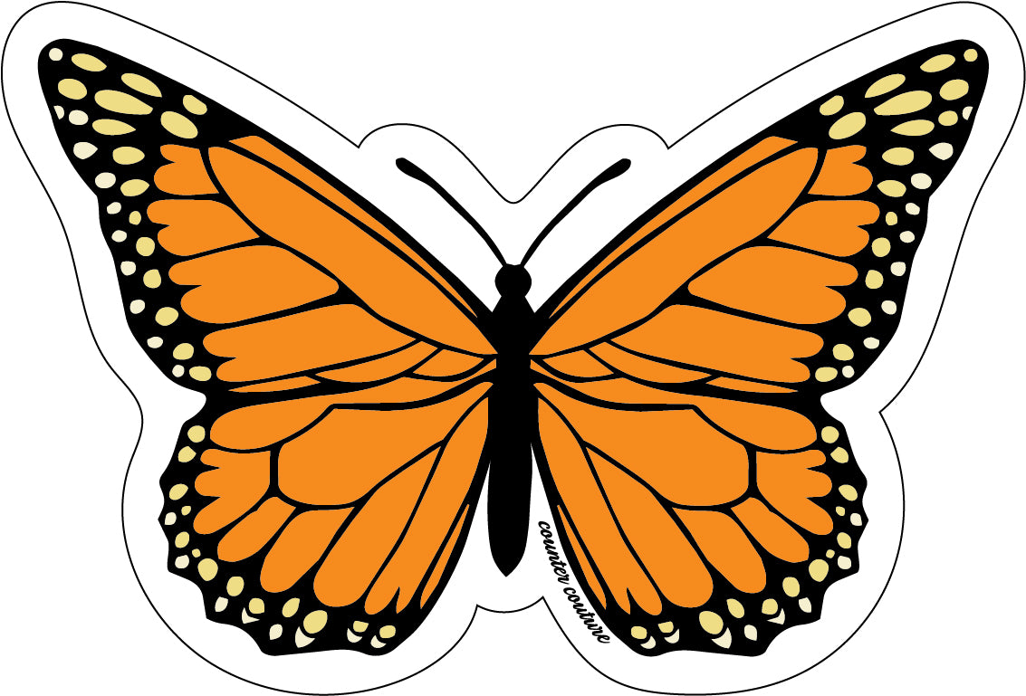 Butterfly Die Cut Sticker