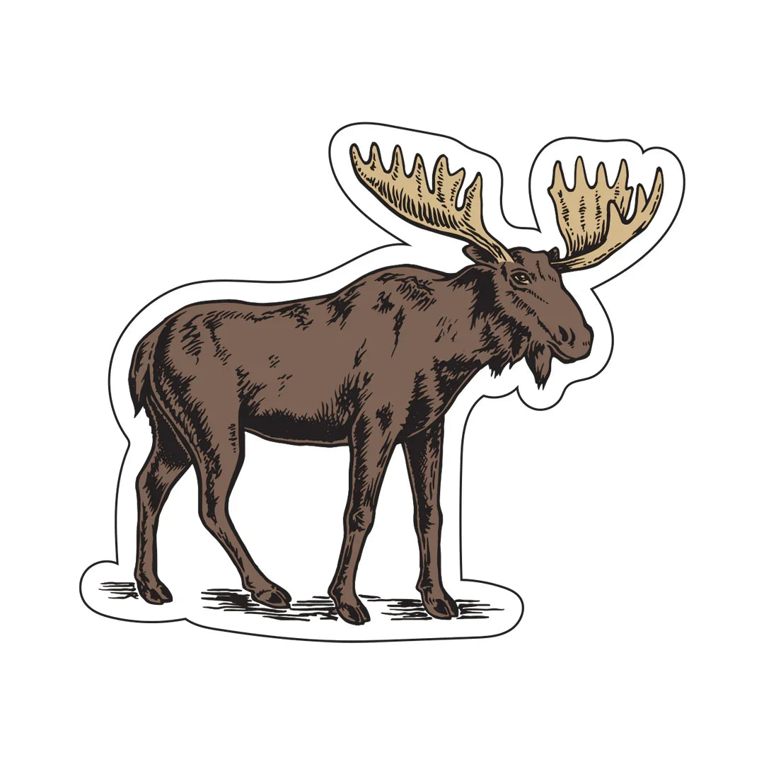 Moose Sticker - Counter Couture