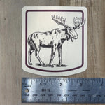 Moose Badge Sticker - Counter Couture