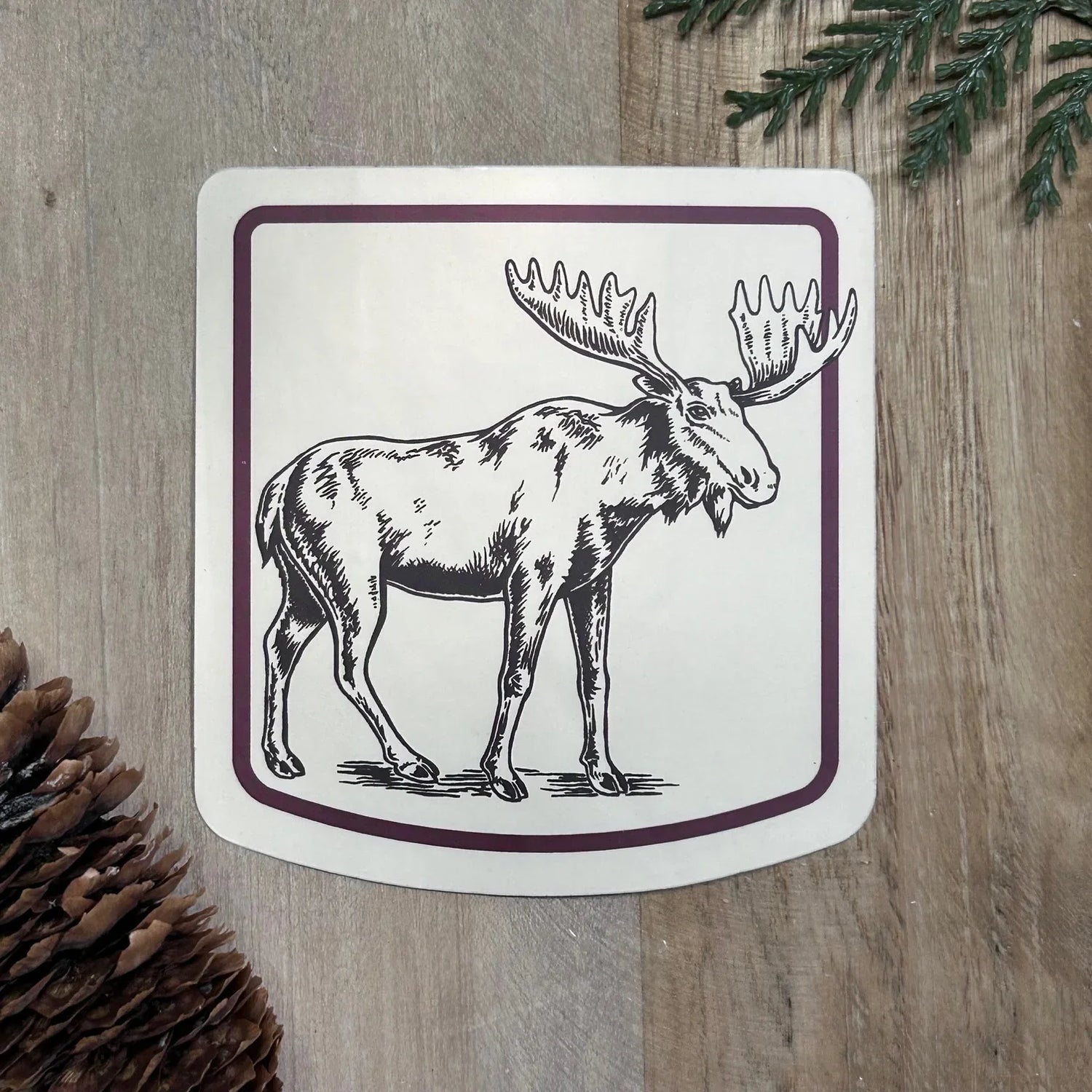 Moose Badge Sticker - Counter Couture