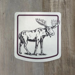 Moose Badge Sticker - Counter Couture