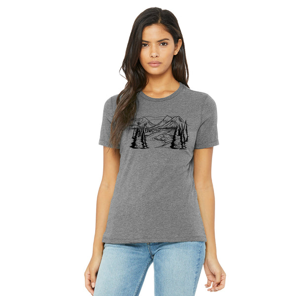 Mountain Women's Graphic T-Shirt