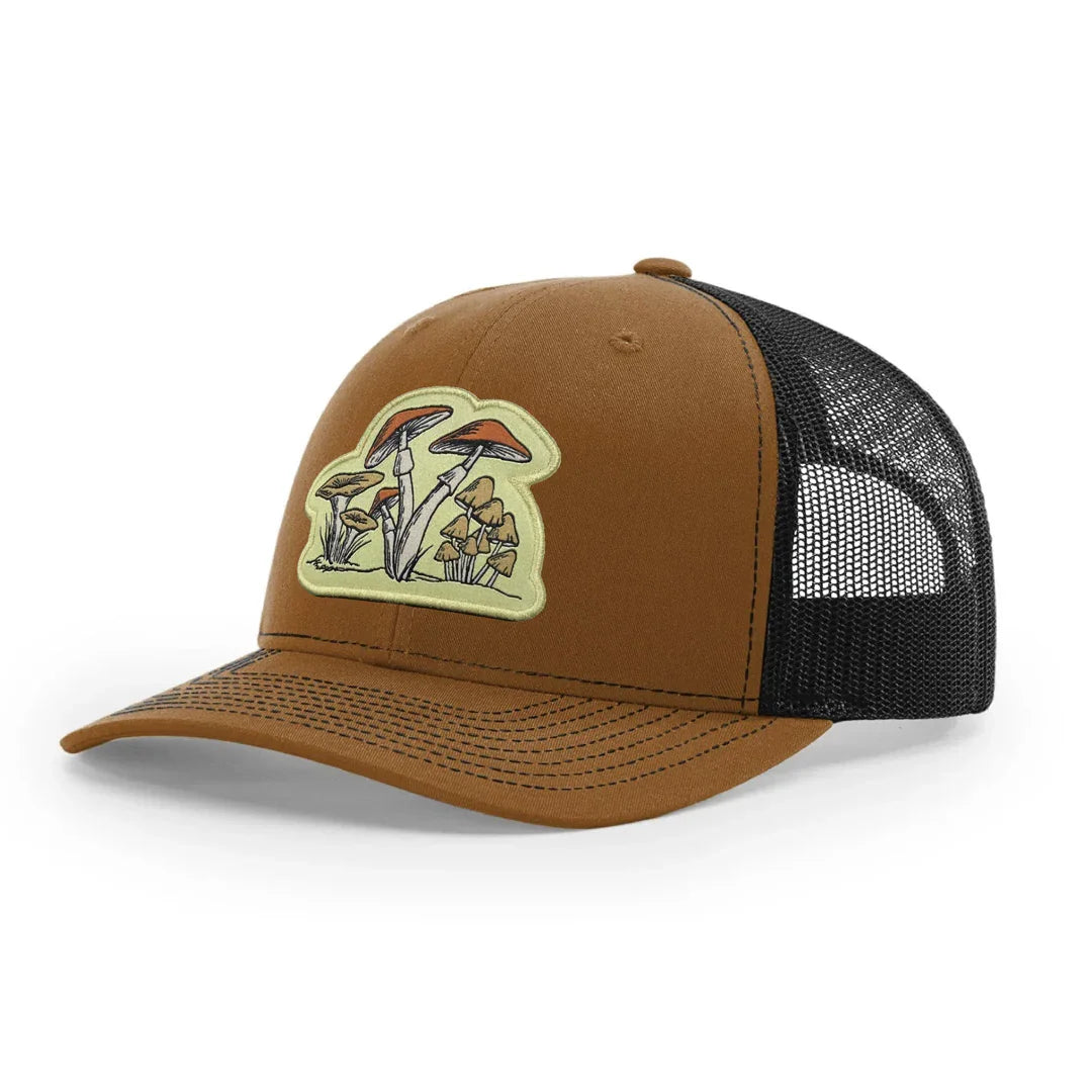 Mushroom Hat – Casual Richardson 112 Cap Featuring Original Counter Couture Patch - Counter Couture
