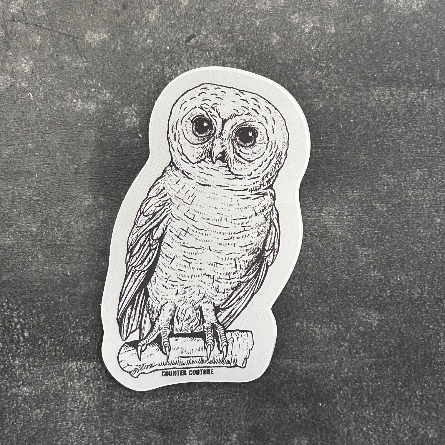 Owl Sticker - Counter Couture