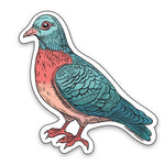 Pigeon Sticker – Premium Vinyl Decal, Weatherproof Scratch Proof Design - Counter Couture