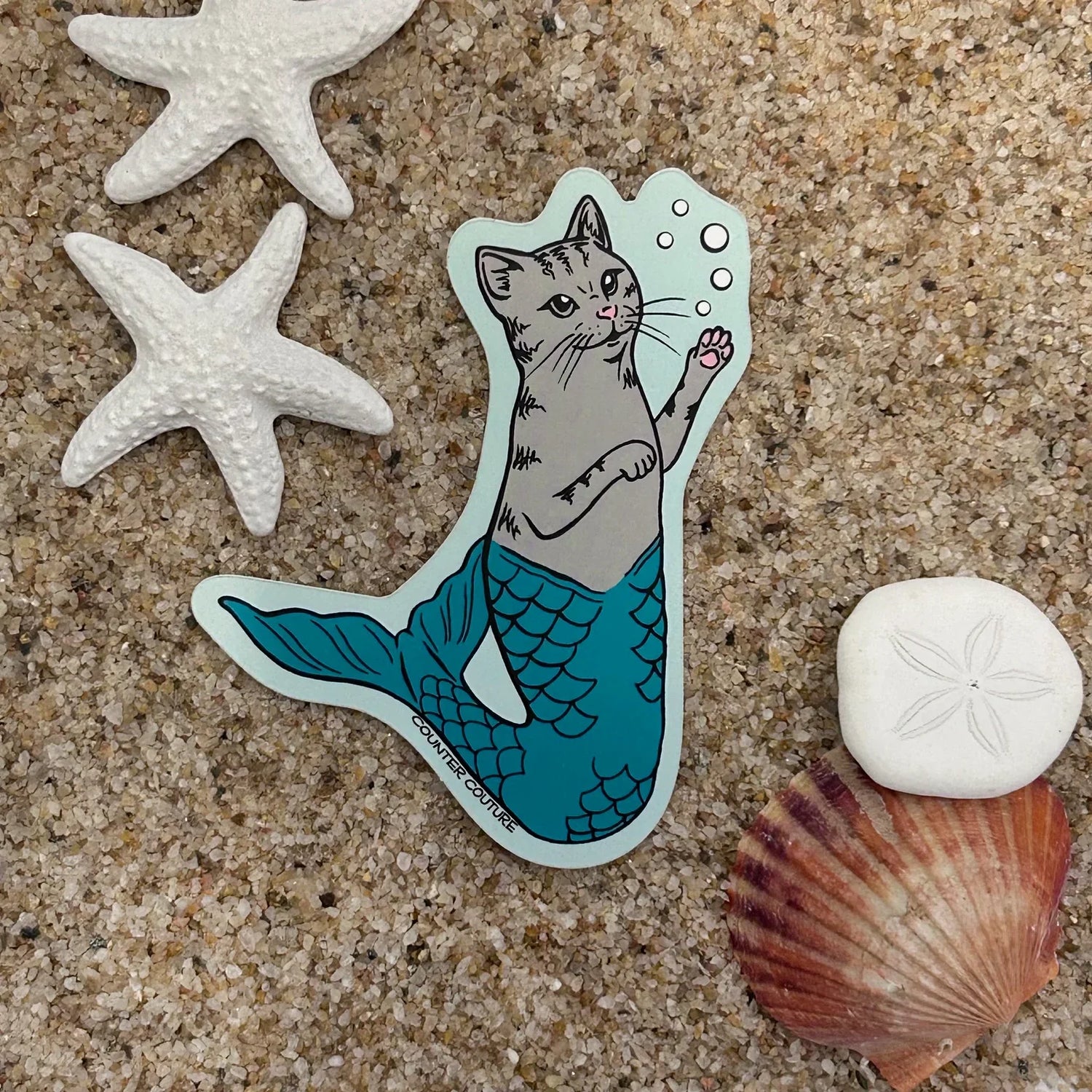 Purrmaid Sticker - Counter Couture
