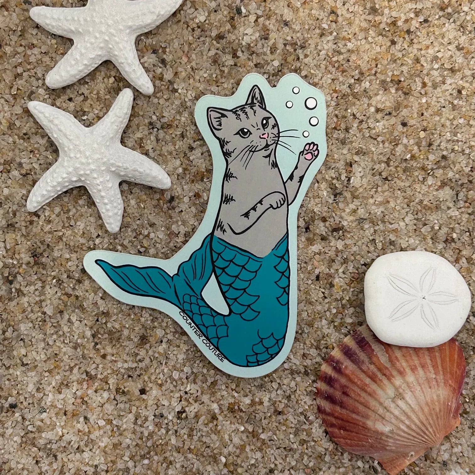 Purrmaid Sticker - Counter Couture