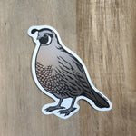Quail Sticker - Counter Couture