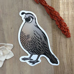 Quail Sticker - Counter Couture