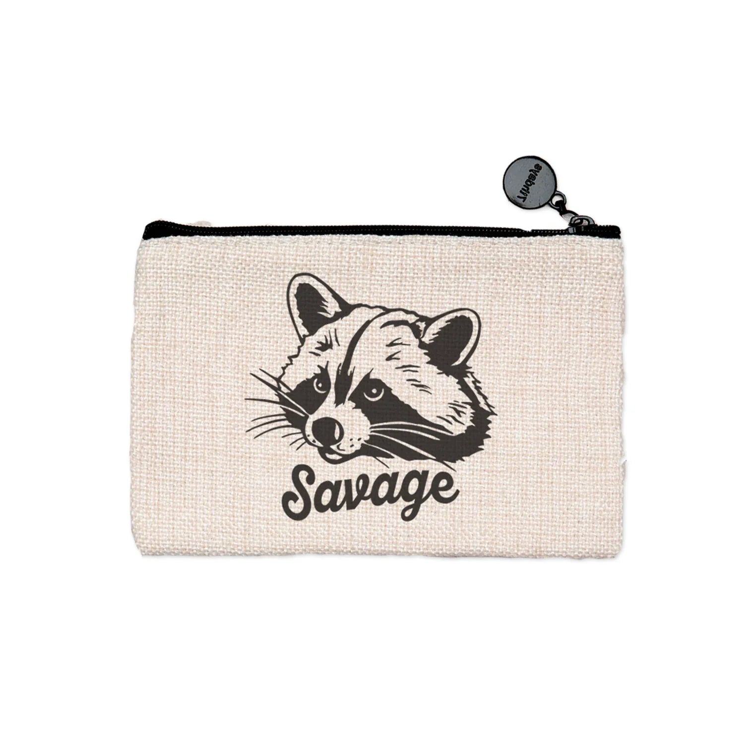 Raccoon Zipper Pouch for Travel, Cosmetics & Organization, 2 Sizes - Counter Couture