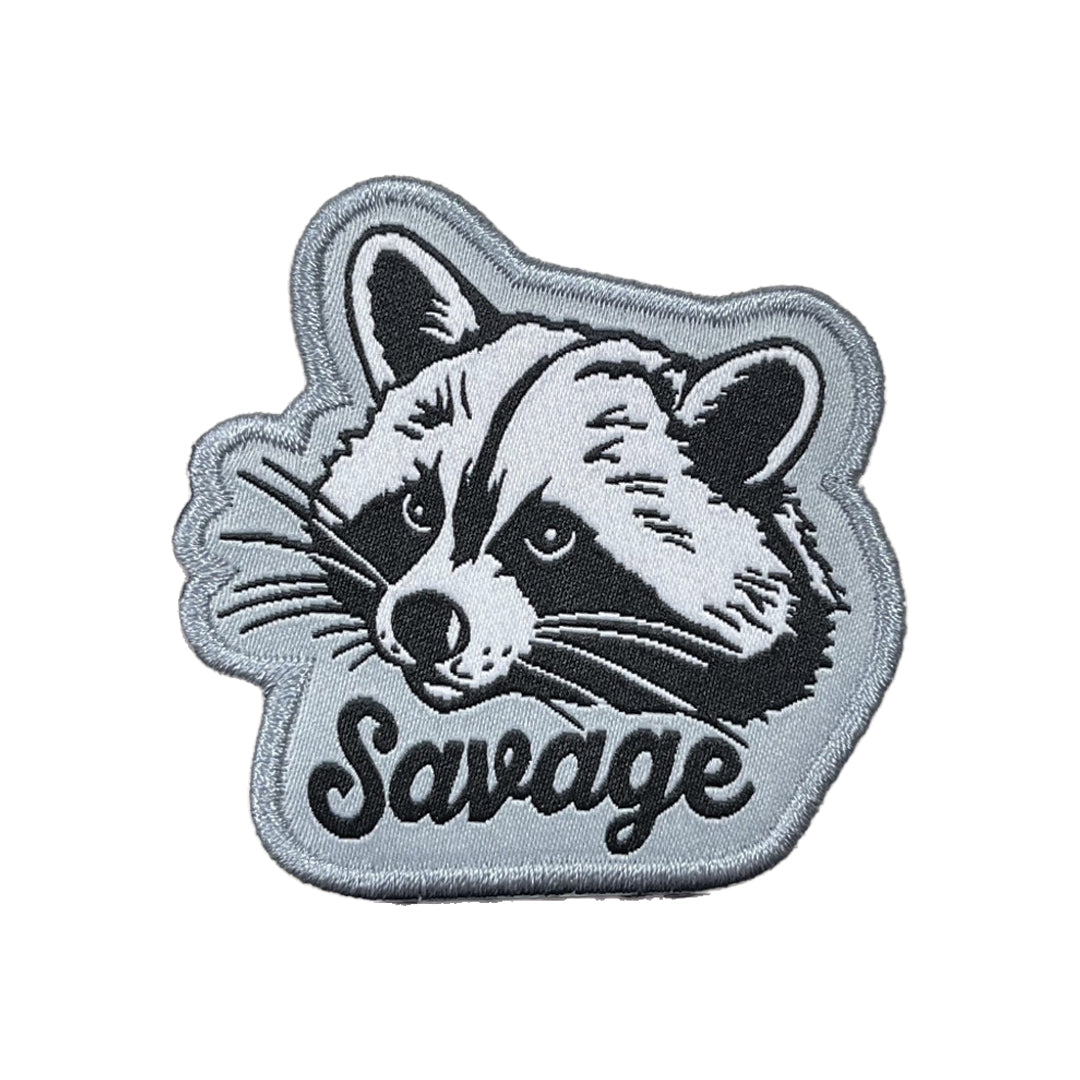 Raccoon Iron-On Patch