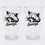 Raccoon Pint Glass - Dishwasher-Safe - Counter Couture