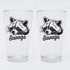 Raccoon Pint Glass - Dishwasher-Safe