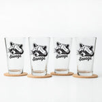 Raccoon Pint Glass - Dishwasher-Safe - Counter Couture