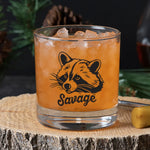 Raccoon Rocks Glasses - Top-Rack Dishwasher Safe - Counter Couture