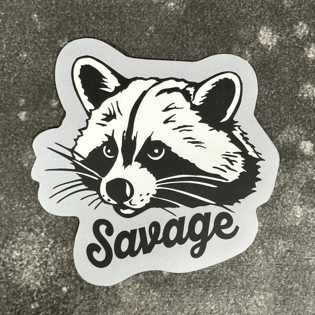 Raccoon Sticker - Waterproof Vinyl Decal | Cute Wildlife Art for Outdoors - Counter Couture