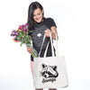 Raccoon Canvas Tote Bag