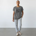Raccoon Unisex Shirt – Eco Friendly Shirt | Hand Drawn Design, Retail Fit Tee - Counter Couture
