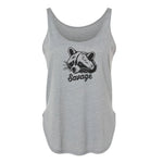 Raccoon Women's Tank Top - Eco-Friendly and Made in the USA - Counter Couture