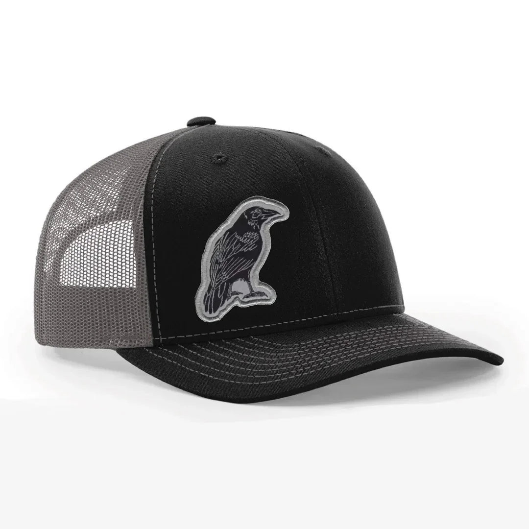 Raven Hat – Richardson 112 Trucker Cap | Stylish Black Hat - Counter Couture