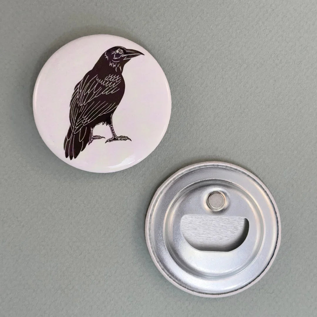 Raven Bottle Opener – Durable Metal Bar Tool Opener | Compact Stylish Design - Counter Couture