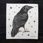 Raven Swedish Dish Cloth - Eco-Friendly & Biodegradable - Counter Couture
