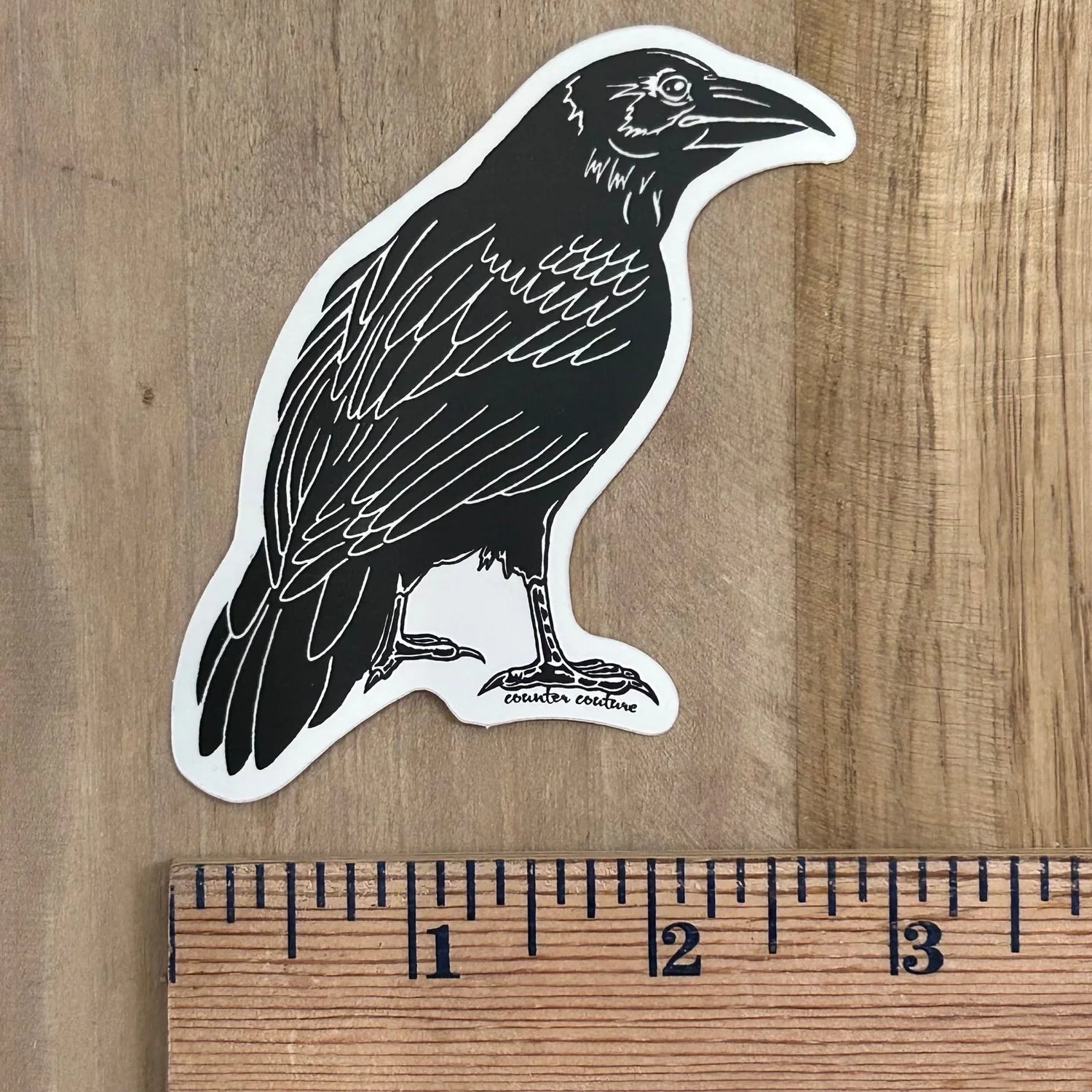 Raven Sticker - Counter Couture
