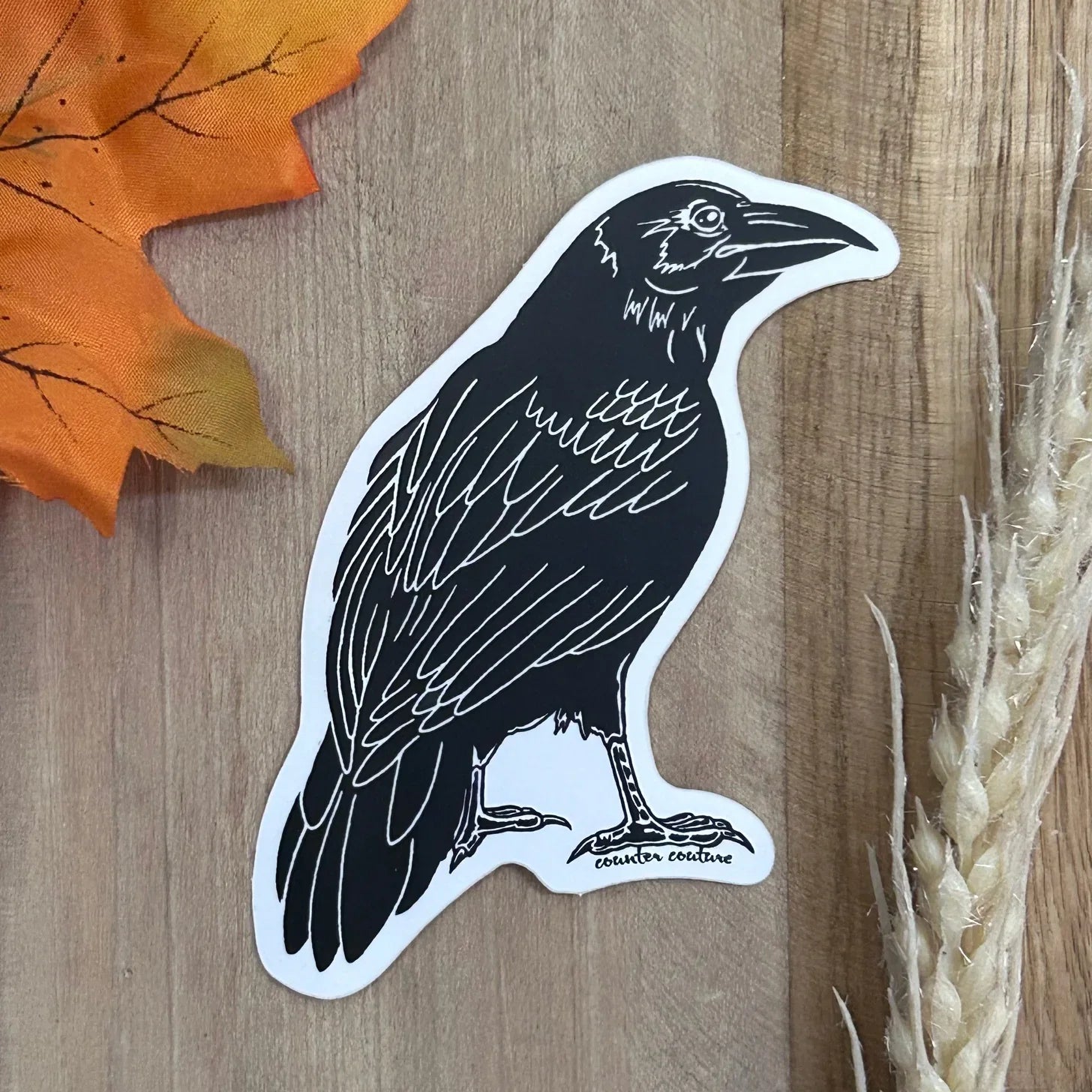 Raven Sticker - Counter Couture