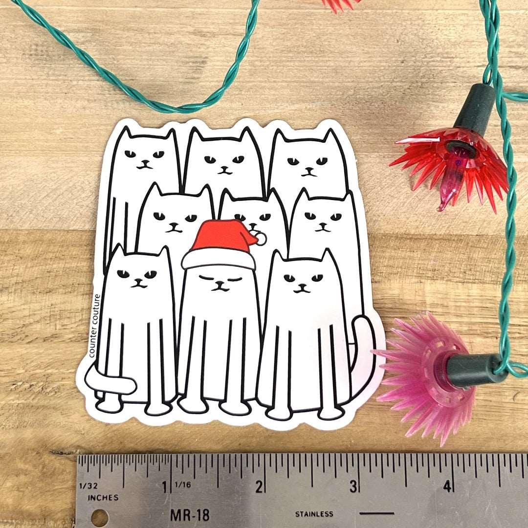 Cat Sticker - Counter Couture