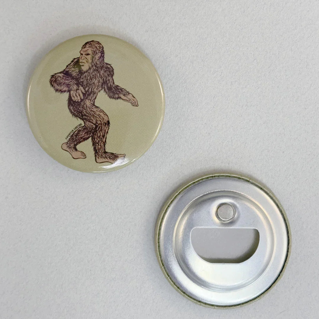 Sasquatch Bottle Opener - Durable Metal Bar Tool & Unique Drink Accessory - Counter Couture