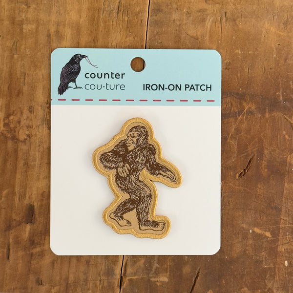 Sasquatch Woven Patch – Iron-On Patch