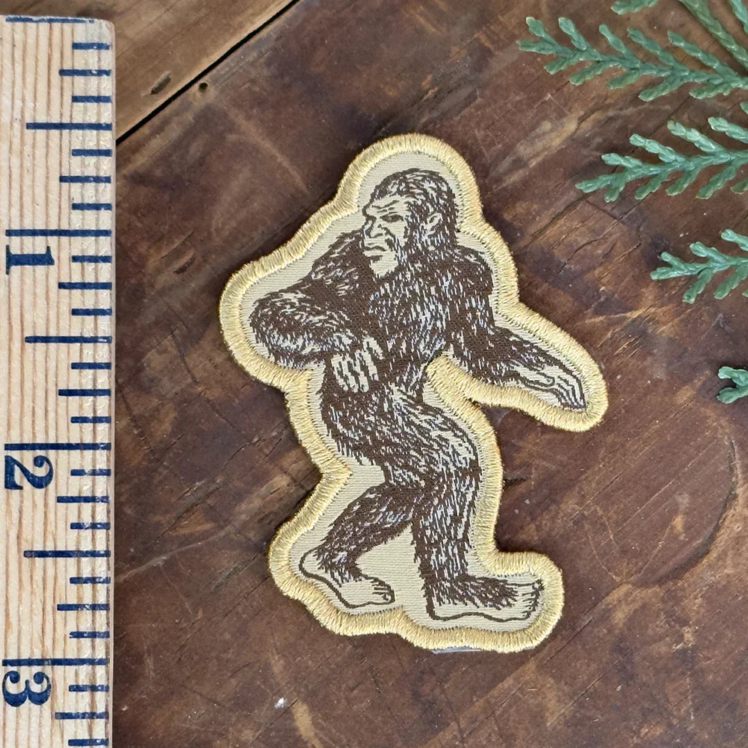 Sasquatch Woven Patch – Iron-On Patch - Counter Couture