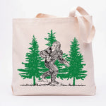 Sasquatch Canvas Tote Bag - Reusable, Eco-Friendly, Shopping, Grocery, Gift, Market - Counter Couture