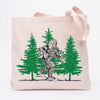 Sasquatch Canvas Tote Bag - Reusable, Eco-Friendly, Shopping, Grocery, Gift, Market