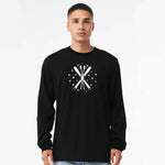 Ski Long Sleeve Shirt – Unisex Winter T-Shirt – Retro Ski Graphic Tee – Snow Shirt – Cozy Après Ski Top – Hand Printed in Denver - Counter Couture