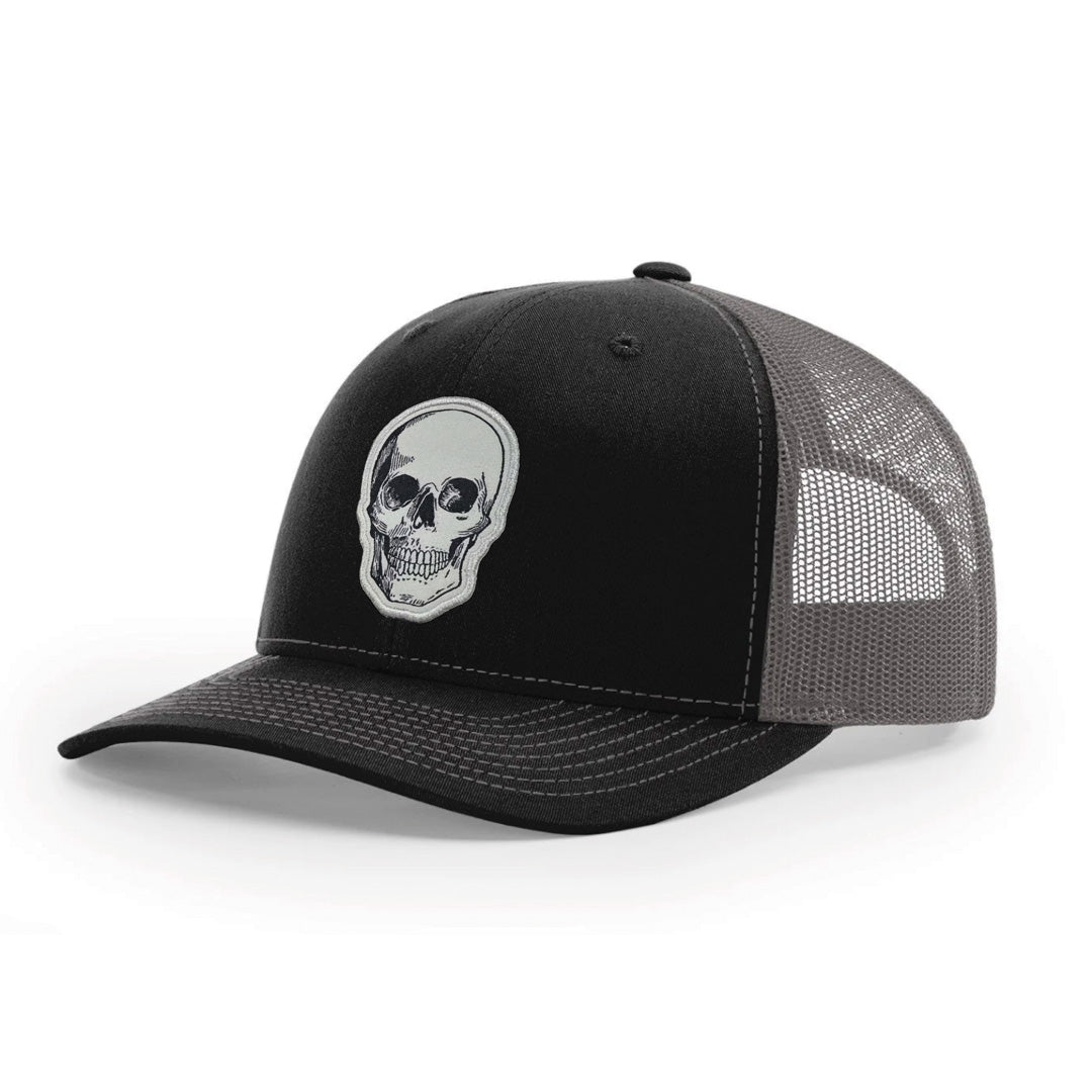 Skull Hat – Richardson 112 Cap With Skull Patch