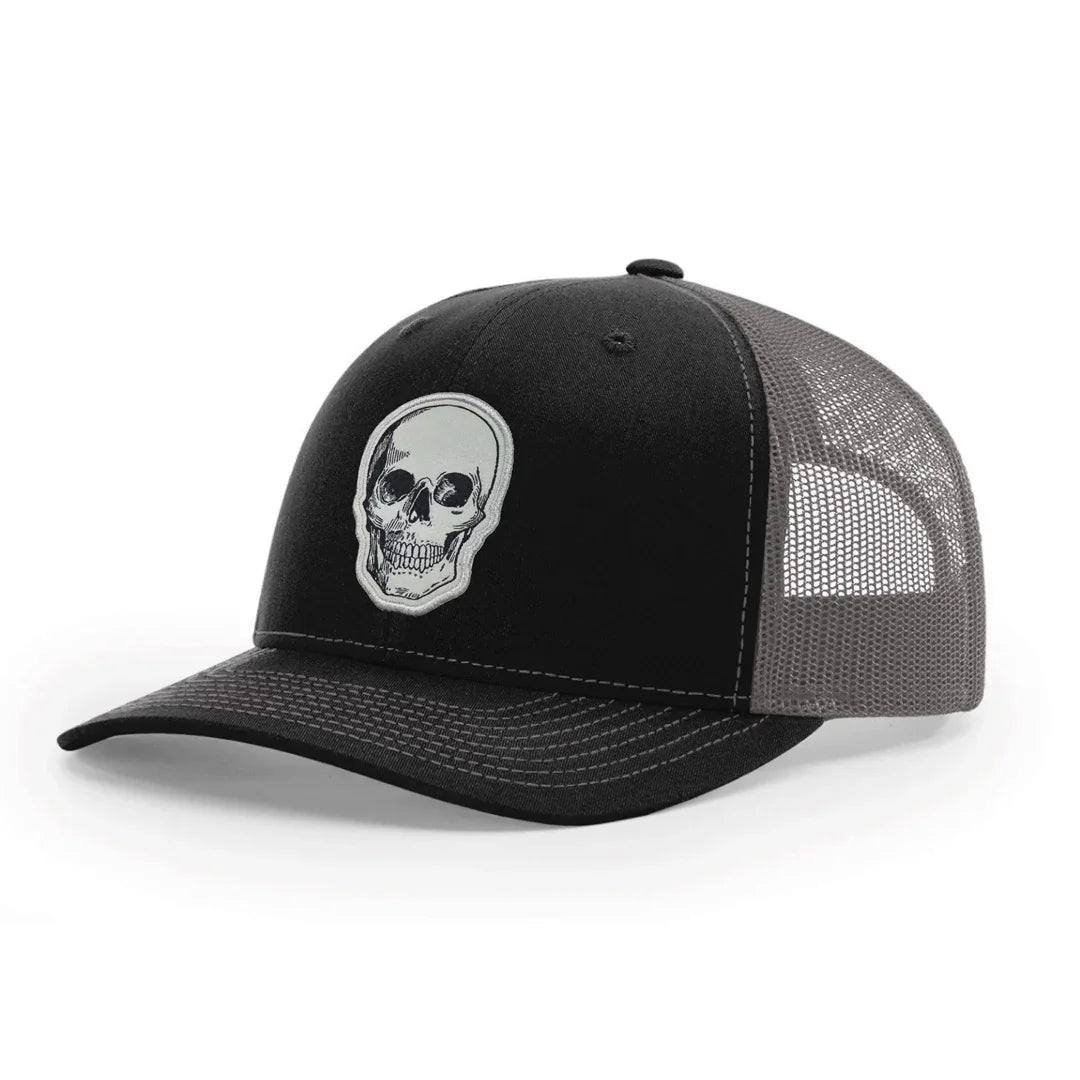 Skull Hat – Richardson 112 Cap With Skull Patch - Counter Couture