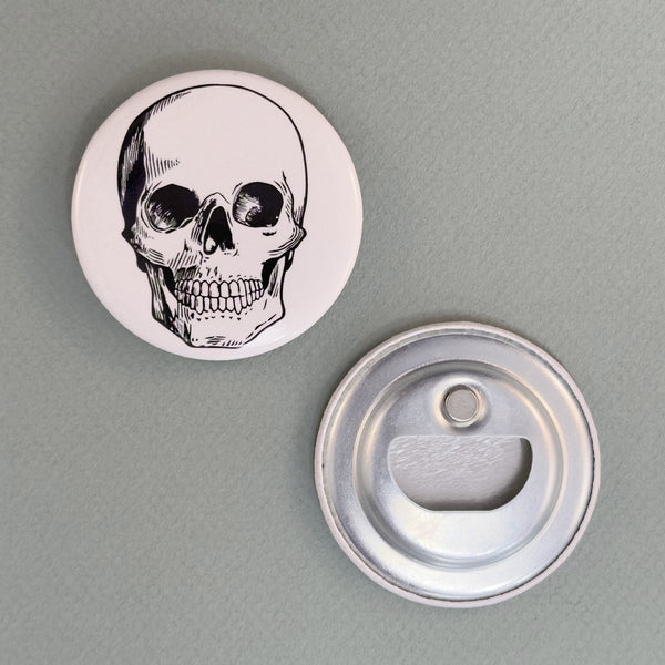 Skull Bottle Opener by Counter Couture - Creative Heavy Duty Bottle Opener Tool