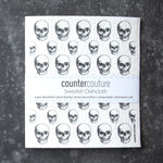 Skull Swedish Dish Cloth - Eco-Friendly & Biodegradable - Counter Couture