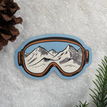 Slope Life Water Bottle Sticker - 3.50” Premium Vinyl, Weather Proof & Scratch Resistant - Counter Couture
