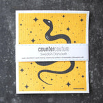 Snake Swedish Dish Cloth - Eco-Friendly & Biodegradable - Counter Couture
