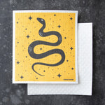 Snake Swedish Dish Cloth - Eco-Friendly & Biodegradable - Counter Couture