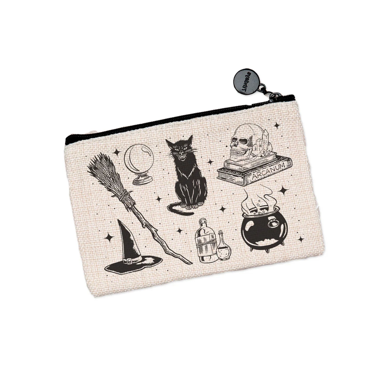 Spooky Halloween Zipper Pouch - Cute & Versatile for Travel, Makeup, or Coins! - Counter Couture