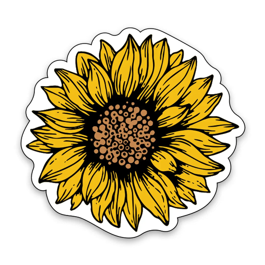 Sunflower Sticker - Counter Couture