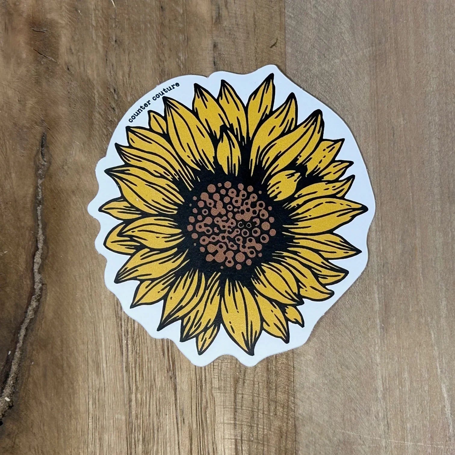 Sunflower Sticker - Counter Couture