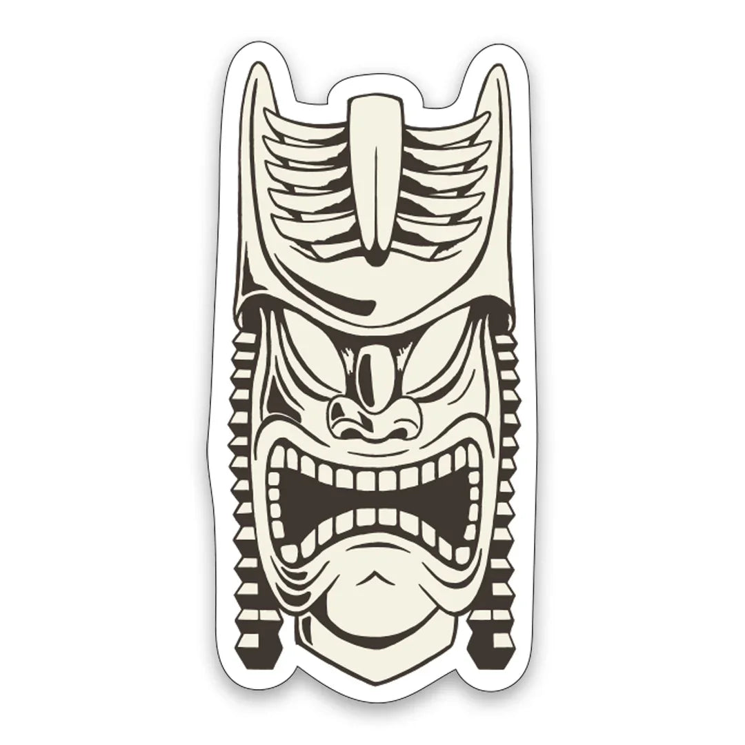 Tiki Sticker - Counter Couture