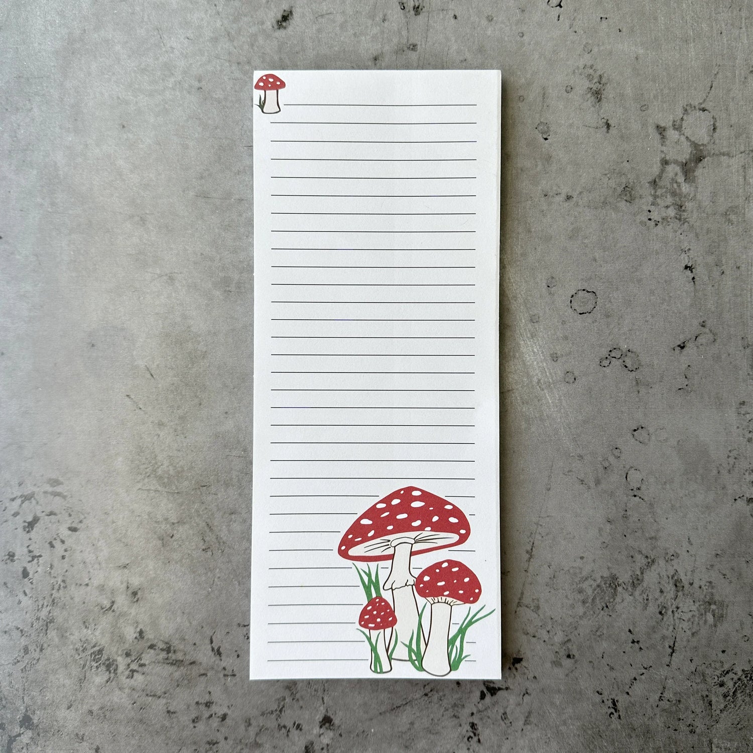 Toadstool Notepad - Counter Couture