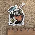 Tropical Drink Sticker - Counter Couture